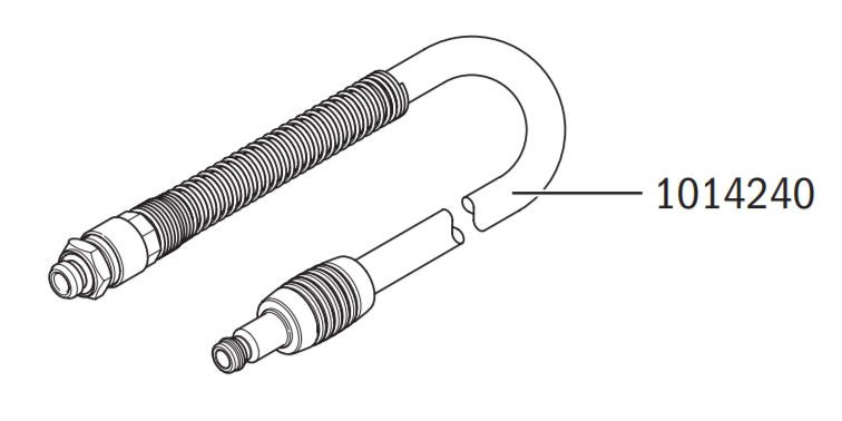 Ilmasuodatin 5000 Snake Hose Cpl.