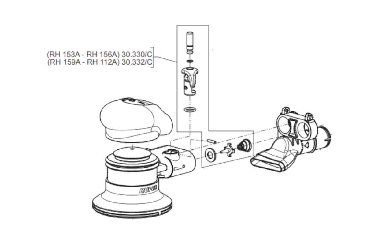 Täydellinen Venttiili 30.332/C