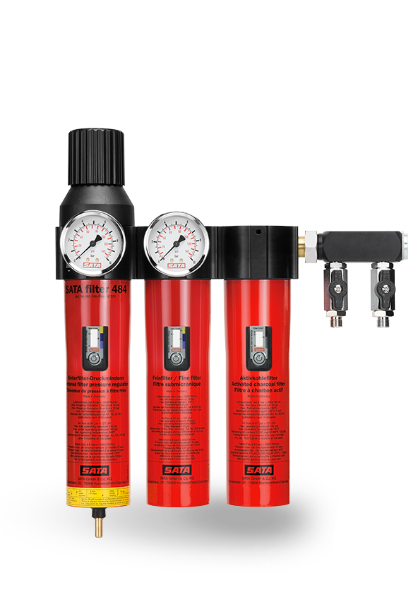 Suodatin 484 Triple-Stage S - Seinämontointi