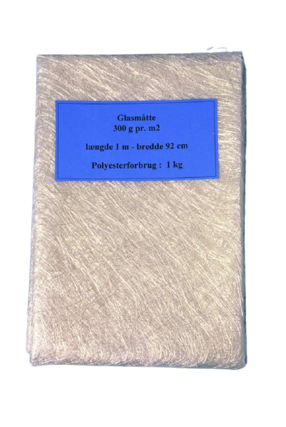 Lasikuitumatto 300 Gr. 1 Meter