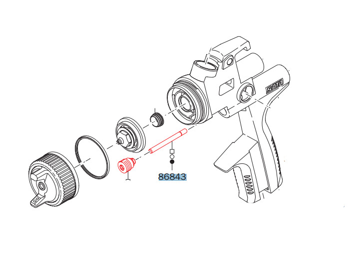 Ilmapistonsalko 86843