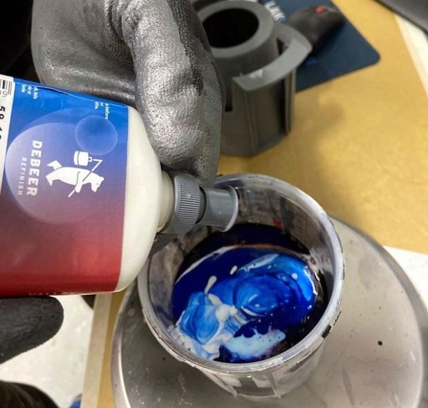 specialblandet autolak