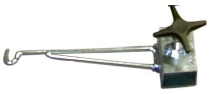 130-268 Pitkä Keskikoukku Raskaaseen Käyttöön