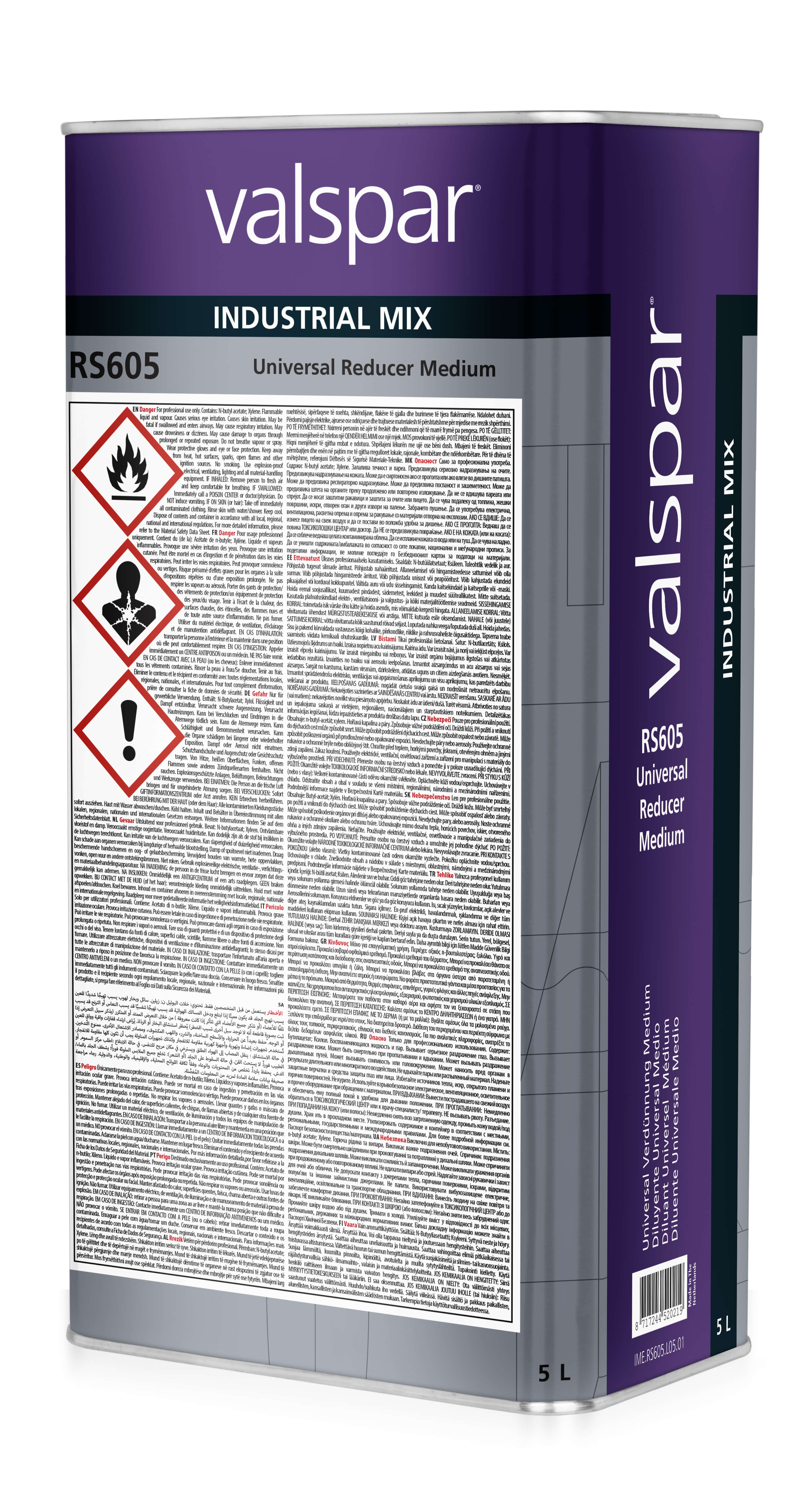 Rs605 Universaali Ohennin Keskikokoinen