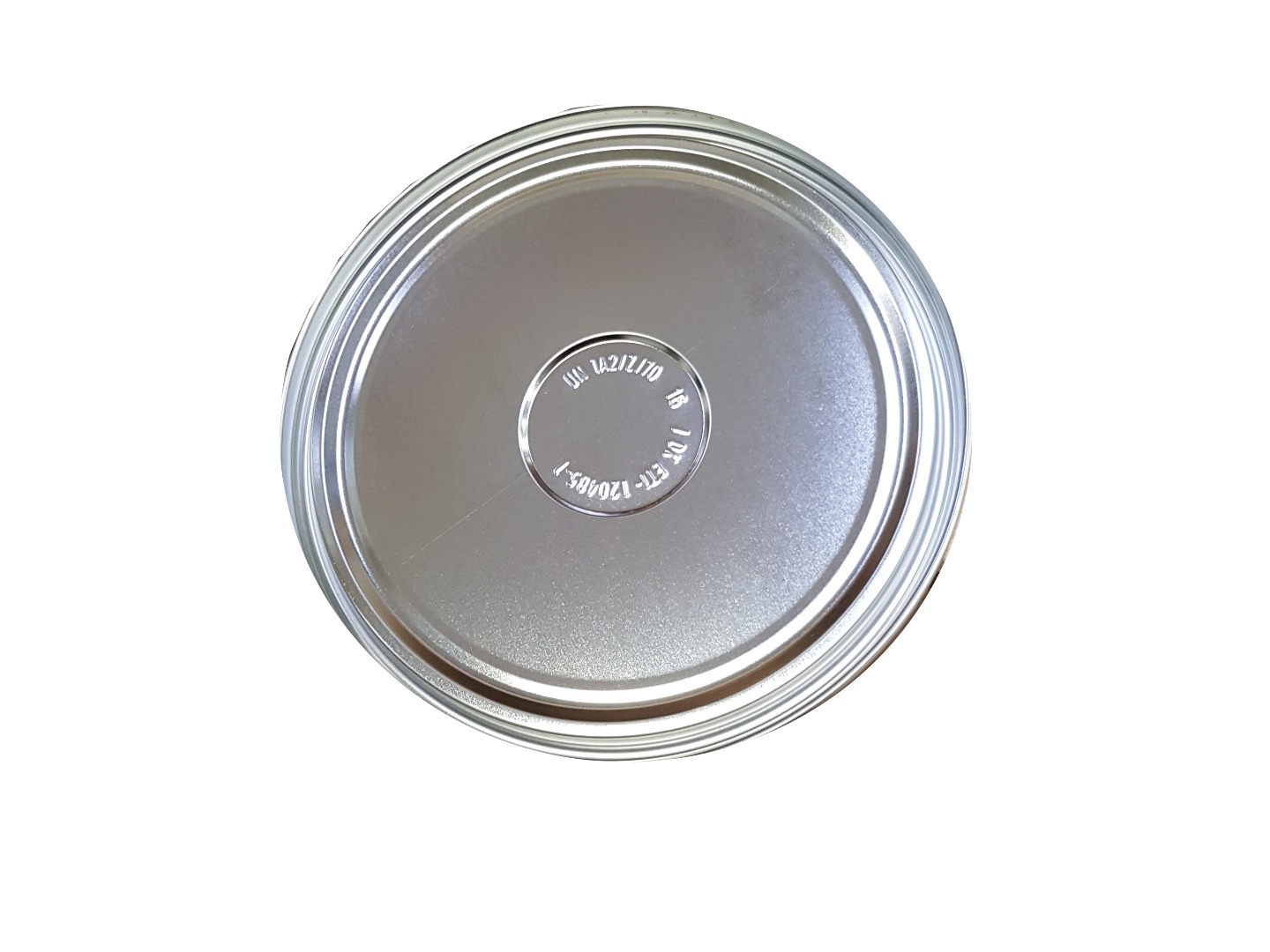 Metallikansi 10 Litran Purkille Kiiltävä/Kiiltävä