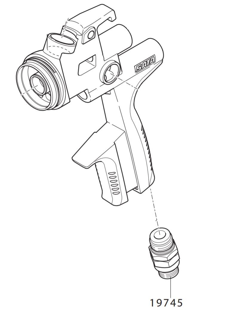 Kääntöliitin 19745